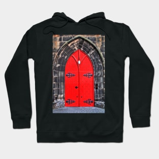 Entrance St Columba's Free Church, Edinburgh - Scotland Hoodie